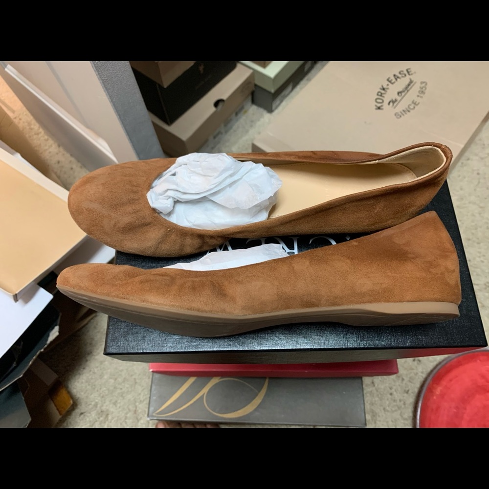 Tan Jcrew Flats